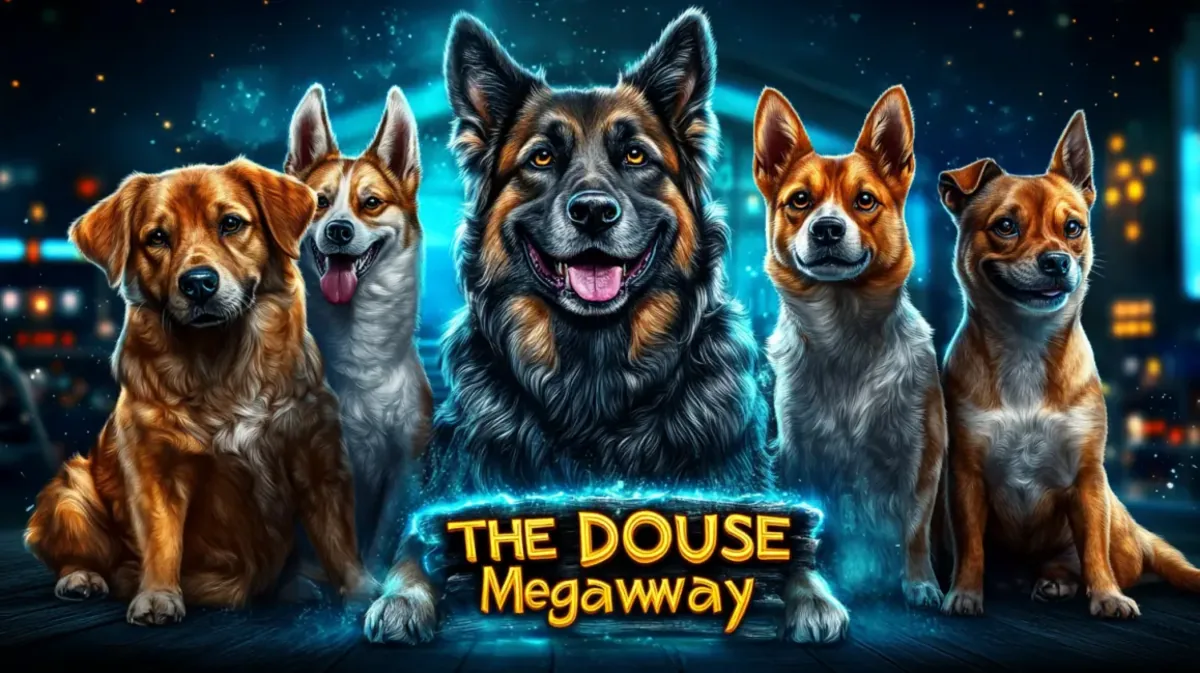 Cena de um jogo de fantasia com um anão de barba ruiva segurando um martelo, e um monstro gigante parecido com um gorila com uma coroa sentado em uma cidade medieval ao fundo